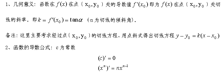 2021年成人高考高起点理科《数学》核心考点：倒数的几何意义